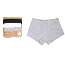 OrganicKid Panties  3 Pcs   Boy  2 Age 