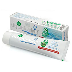 Organicadent Organic Toothpaste (Olive Extract + Miswak + Propolis + Tea Tree) 50ml