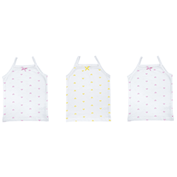 OrganicKid Organik Kız Atlet  3'lü Set   6 Yaş 