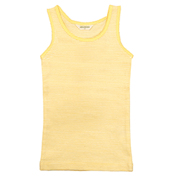 OrganicKid Undershirt (Stripe Yellow) (6 Age)