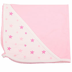 OrganicKid Organic Blanket (Pink Star)