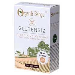 Organik Bahçe Organik Glutensiz Un Karışımı  Tatlı Unlu Mamüller İçin  500gr