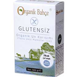 Organik Bahçe Organik Glutensiz Un Karışımı  Tuzlu Unlu Mamüller İçin  500gr