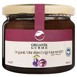 Organik Gurme Organik Mürdüm Eriği Marmelatı 350gr