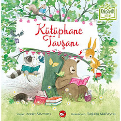 Organik Kitap: Kütüphane Tavşanı (Annie Silvestro - Beyaz Balina Yayınları)