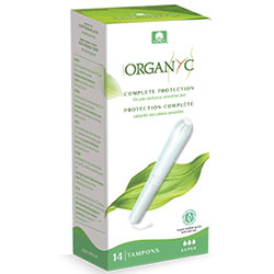 ORGANYC Organic Tampon (Aplicator, 16 Pcs, Super)