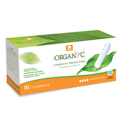 ORGANYC Organic Tampon  16 Pcs  Regular 