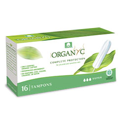 ORGANYC Organic Tampon  16 Pcs  Super 