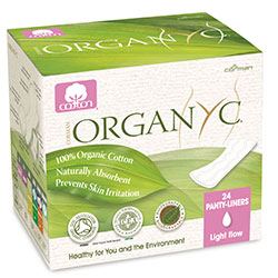 ORGANYC Pantyliners Pocket (Folded in Individual Pouch) 24 Pcs