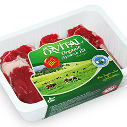 Orvital Organic Calf Rib Steak (Frozen) (KG)