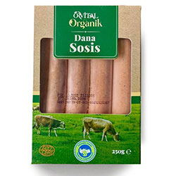 Orvital Organik Dana Sosis 250g