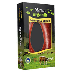 Orvital Organic Fermented Sausage 250g