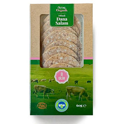Orvital Organic Beef Salami 60g