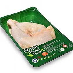 Orvital Organic Half Chicken  Frozen   KG 