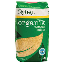 Orvital Organic Bulghur Fine 1Kg