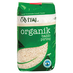 Orvital Organik Baldo Pirinç 1kg