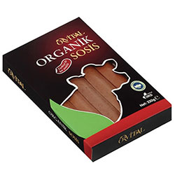 Orvital Organic Beef Sausage 250g