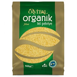 Orvital Organik Tel Şehriye 500g