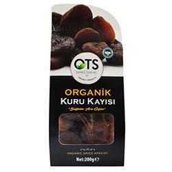 OTS Organik Kuru Kayısı  Malatya Gün Kurusu  200g