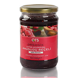 OTS Organic Raspberry Jam 360g