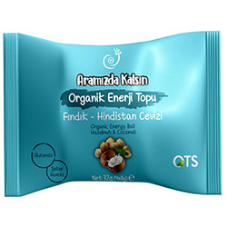 OTS Organic Energy Ball Hazelnut & Coconut 32g