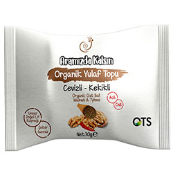 OTS Organic Oat Ball Walnut & Thyme 30g