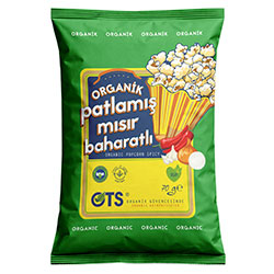 OTS Organik Baharatlı Patlamış Mısır 70g