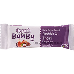 OTS Organic Bamba Fruit Bar  Hazelnut & Fig  30g