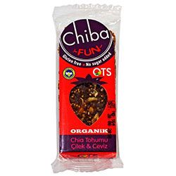 OTS Organic Chiba Fun Bar (Chia Seed & Strawberyy & Walnut) 30g