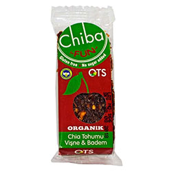OTS Organic Chiba Fun Bar (Chia Seed & Sour Cherry & Almond) 30g