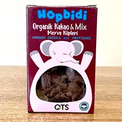 OTS Organic Hopbidi Mix Fruits Cubes with Coco 25g