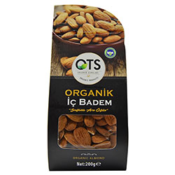 OTS Organic Shelled Almond 200g