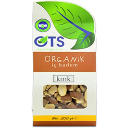 OTS Organic Shelled Almond (Pieces) 200g