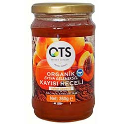 OTS Organic Apricot Jam (Extra Traditional) 360g