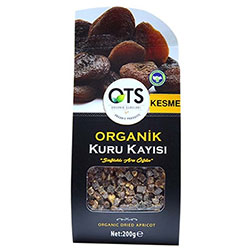 OTS Organik Kuru Kayısı  Kesme  200g