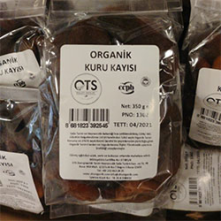OTS Organic Dried Apricot 500g