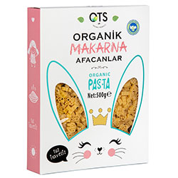 OTS Organik Makarna Afacanlar  Çocuklar için Hayvan Şekilli  500g