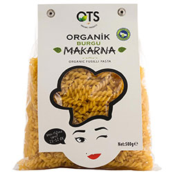 OTS Organic Pasta  Fusilli  500g