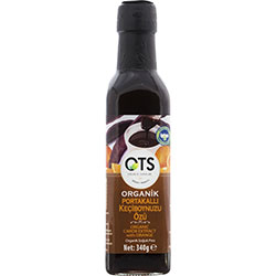 OTS Organic Carob Syrup (With Orange, Cold Press) 340g