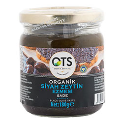 OTS Organik Siyah Zeytin Ezmesi 180g