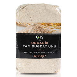 OTS Organic Whole Wheat Flour 750g