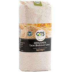 OTS Organic Whole Wheat Flour 750g