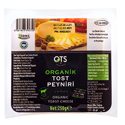 OTS Organic Cheese For Toast 250g