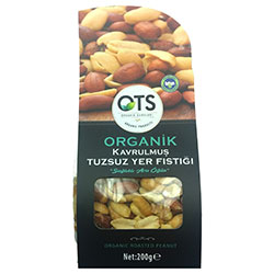OTS Organic Peanut (Without Salt, Roasted) 200g