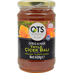 OTS Organik Yayla Çiçek Balı 420g
