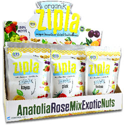 OTS Organic Zıpla Nuts Pack 12x35g (Hazelnut & Almond & Pistachio)