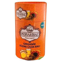 Pervari Bal Organik Süzme Çiçek Balı  Filtre edilmemiş Ham Bal  450gr