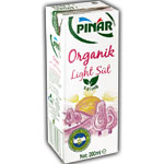 Pınar Organic Light Milk 200ml