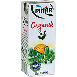 Pınar Organic Milk 200ml