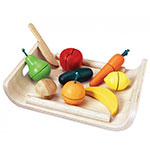 Plan Toys Karışık Meyve & Sebze  Assorted Fruit & Vegetables 